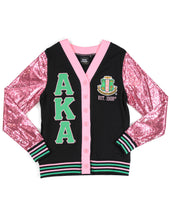 Load image into Gallery viewer, Alpha Kappa Alpha Cardigan
