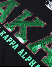 Load image into Gallery viewer, Alpha Kappa Alpha Sequin Tee
