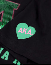 Load image into Gallery viewer, Alpha Kappa Alpha Sequin Tee

