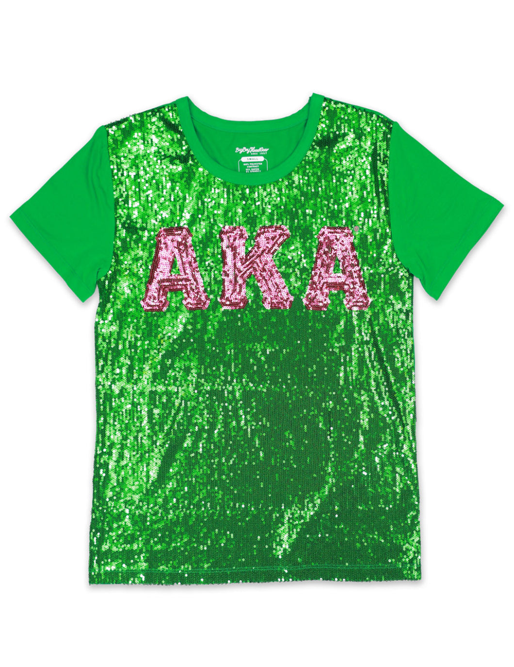 Alpha Kappa Alpha Sequin Tee Green