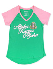 Load image into Gallery viewer, Alpha Kappa Alpha V-Neck Tee
