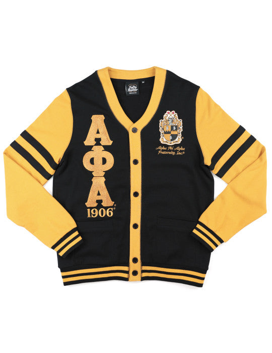 Alpha Phi Alpha Chenille Shield Cardigan