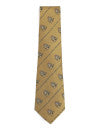 Load image into Gallery viewer, Alpha Phi Alpha Gold Neck Tie with Black Shield
