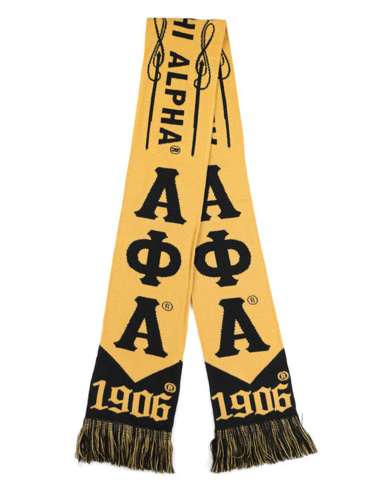 Alpha Phi Alpha SCARF GOLD