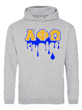 Load image into Gallery viewer, Alpha Phi Omega Drip Hoodie
