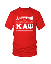 Load image into Gallery viewer, Kappa Alpha Psi Juneteenth T-Shirt
