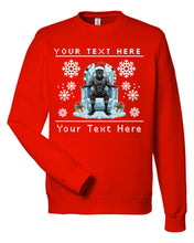 Load image into Gallery viewer, Black Panther Christmas Ugly Sweater
