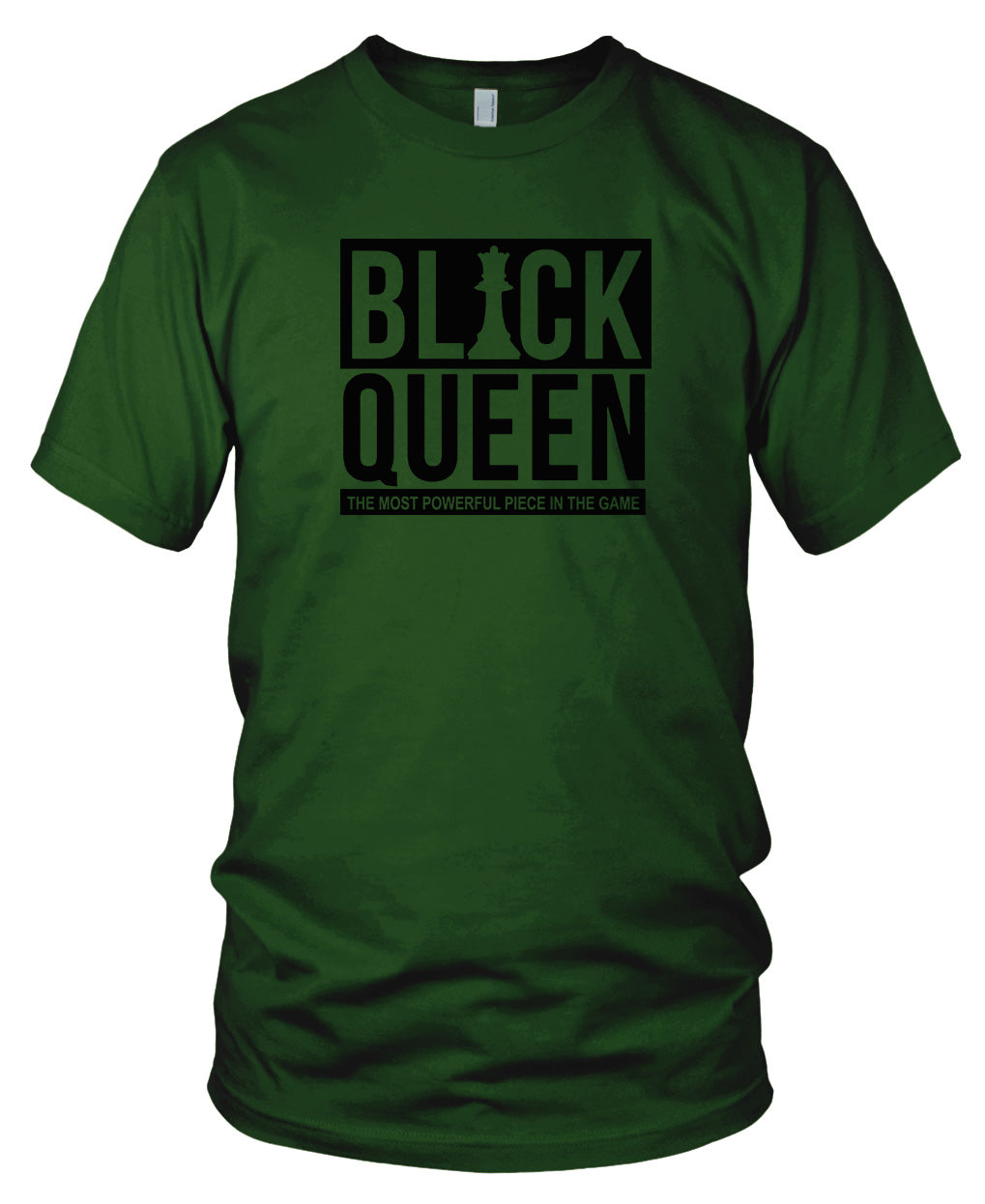 Black Queen Green T-Shirt