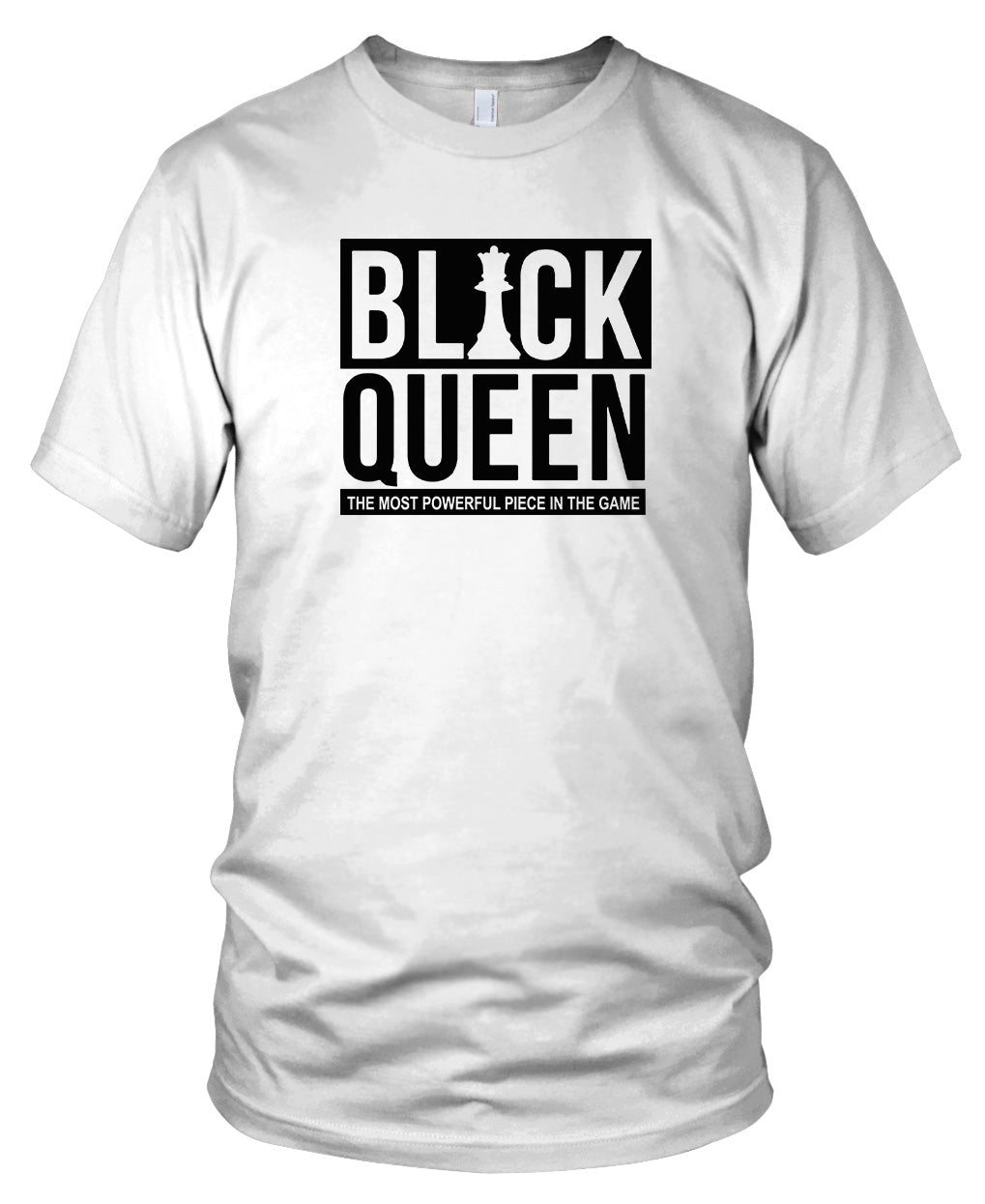 Black Queen White T-Shirt