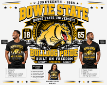 Cargar imagen en el visor de la galería, Bowie State University Juneteenth T-shirt
