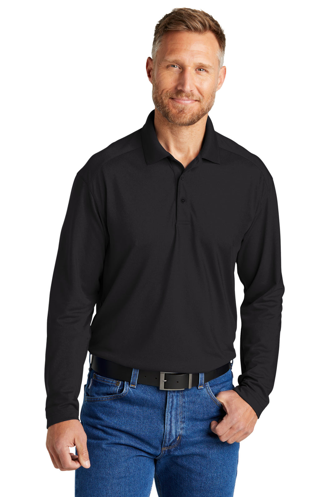 CornerStone ®  Select Lightweight Snag-Proof Long Sleeve Polo CS418LS