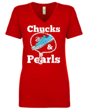 Load image into Gallery viewer, CHUCKS AND PEARLS 1.10 T-SHIRTS
