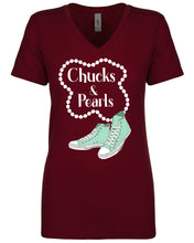 Load image into Gallery viewer, CHUCKS AND PEARLS 1.3 T-SHIRTS
