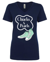 Load image into Gallery viewer, CHUCKS AND PEARLS 1.3 T-SHIRTS
