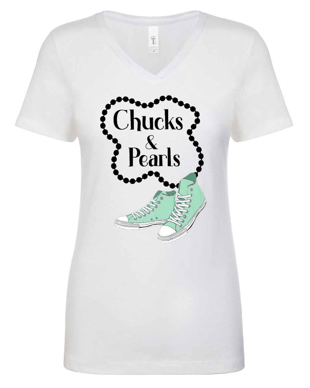 CHUCKS AND PEARLS 1.3 T-SHIRTS