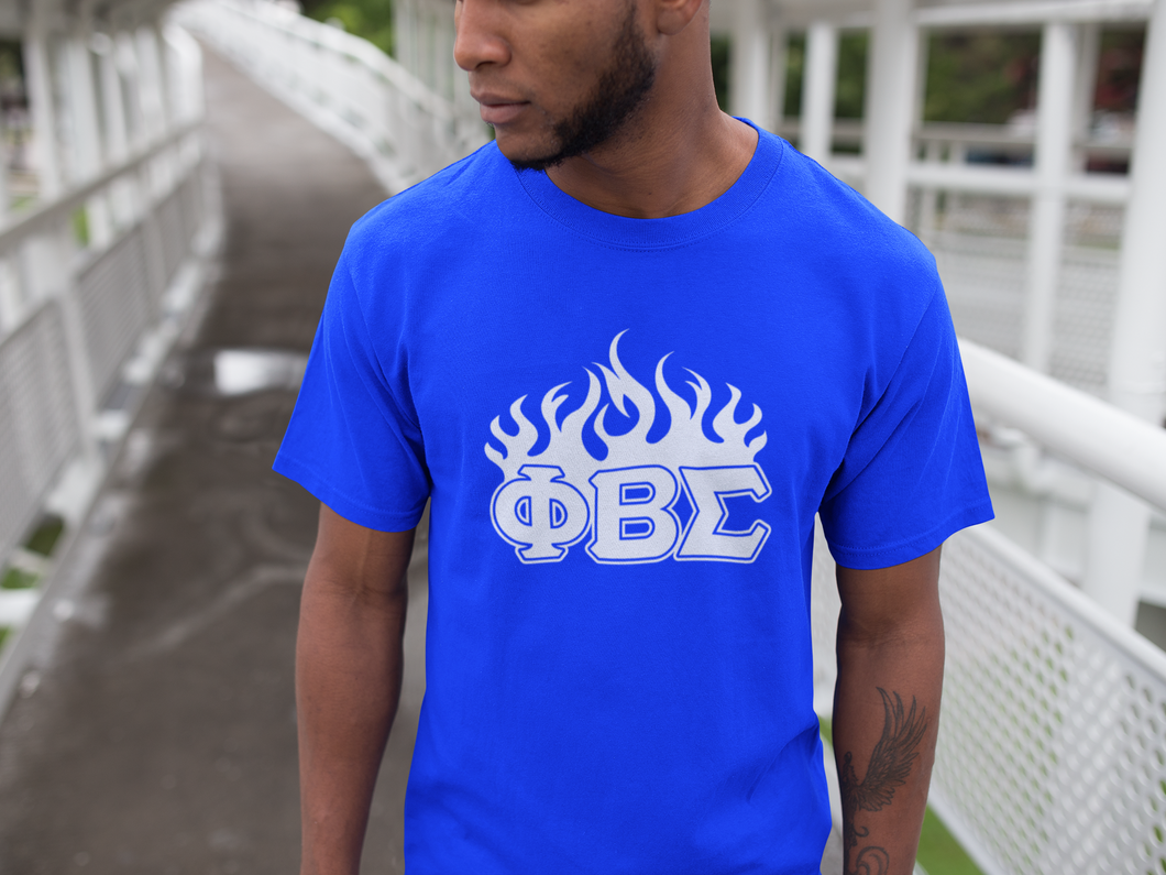 Phi Beta Sigma Blaze T-Shirt (Royal Blue)