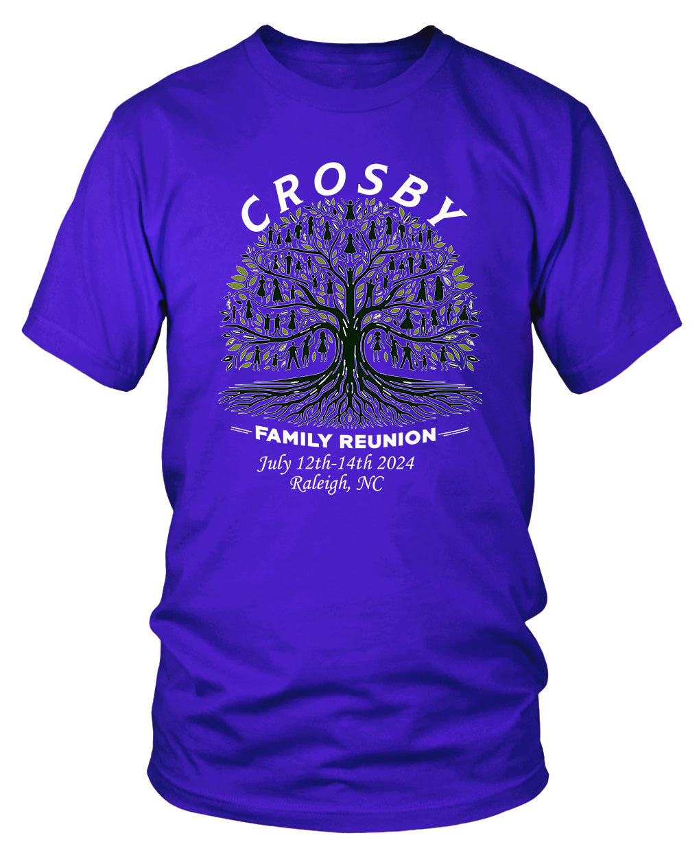 Crosby Family Reunion Adult T-Shirt