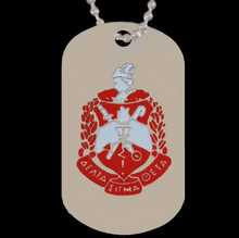 Load image into Gallery viewer, Delta Sigma Theta Double Sided Dog Tag
