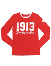 Load image into Gallery viewer, DST LONG SLEEVE TEE_RED
