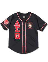 Load image into Gallery viewer, DELTA SIGMA THETA BASEBALL JERSEY_BLACK
