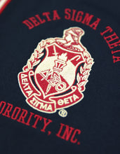 Load image into Gallery viewer, DELTA SIGMA THETA BASEBALL JERSEY_BLACK
