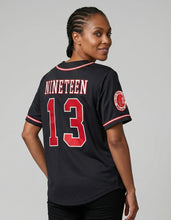 Load image into Gallery viewer, DELTA SIGMA THETA BASEBALL JERSEY_BLACK
