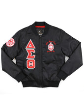 Load image into Gallery viewer, Delta Sigma Theta Bomber Jacket
