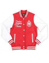 Load image into Gallery viewer, DETLA SIGMA THETA FLEECE JACKET
