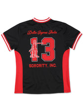 Load image into Gallery viewer, Delta Sigma Theta Football Jersey (Black)
