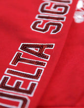 Load image into Gallery viewer, DST SEQUINS PATCH SWEATPANTS_RED
