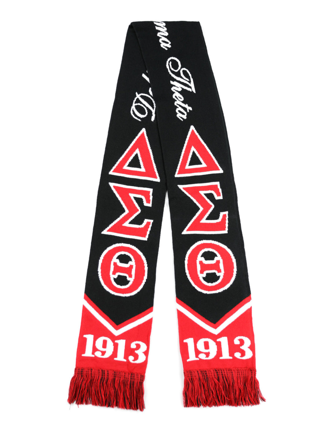 Delta Sigma Theta Scarf (Black)