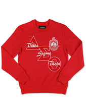 Load image into Gallery viewer, Delta sigma Theta Sweatshirt Red
