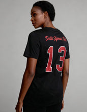 Load image into Gallery viewer, DST GLITTER DRY FIT TEE_BLACK
