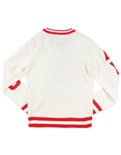 Load image into Gallery viewer, DST WOOL V-NECK SWEATER_IVORY
