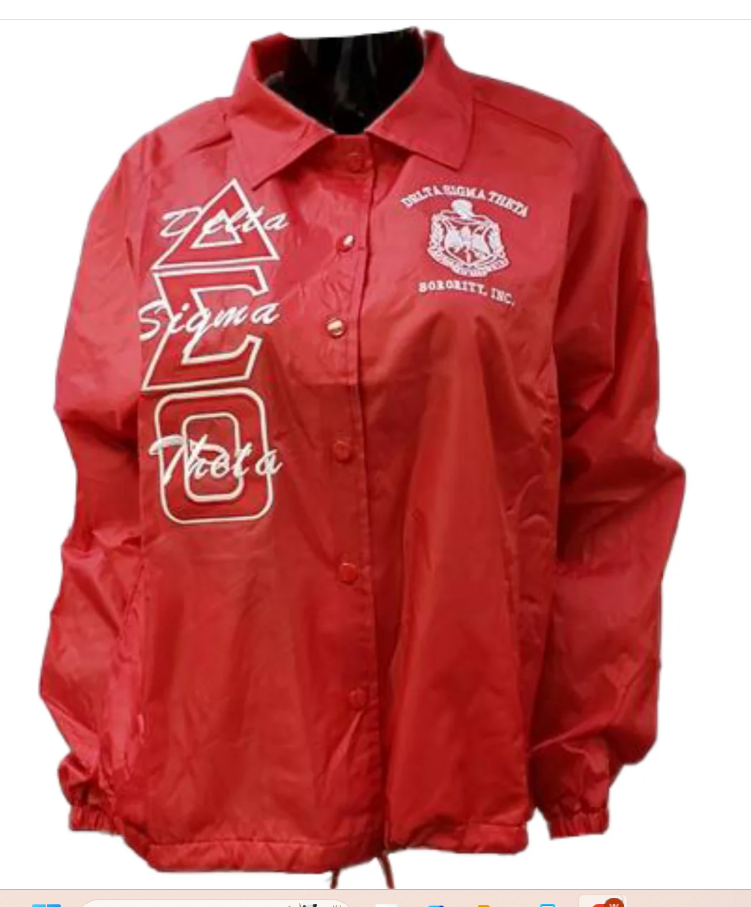Delta Sigma Theta Sorority Traditional Line Jackets