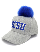 Load image into Gallery viewer, ELIZABETH CITY STATE POMPOM CAP
