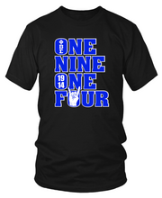 Load image into Gallery viewer, Phi Beta Sigma One Nine One Four Embossed T-Shirt
