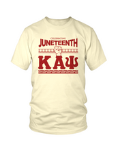 Load image into Gallery viewer, Kappa Alpha Psi Juneteenth T-Shirt
