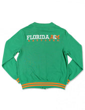 Load image into Gallery viewer, FLORIDA A&amp;M MEN&#39;S CARDIGAN (GREEN)
