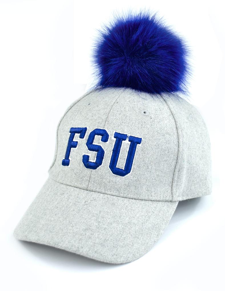 FAYETTEVILLE STATE POMPOM CAP