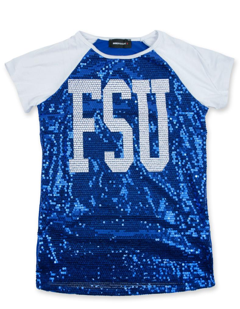 FAYETTEVILLE STATE SEQUIN TEE