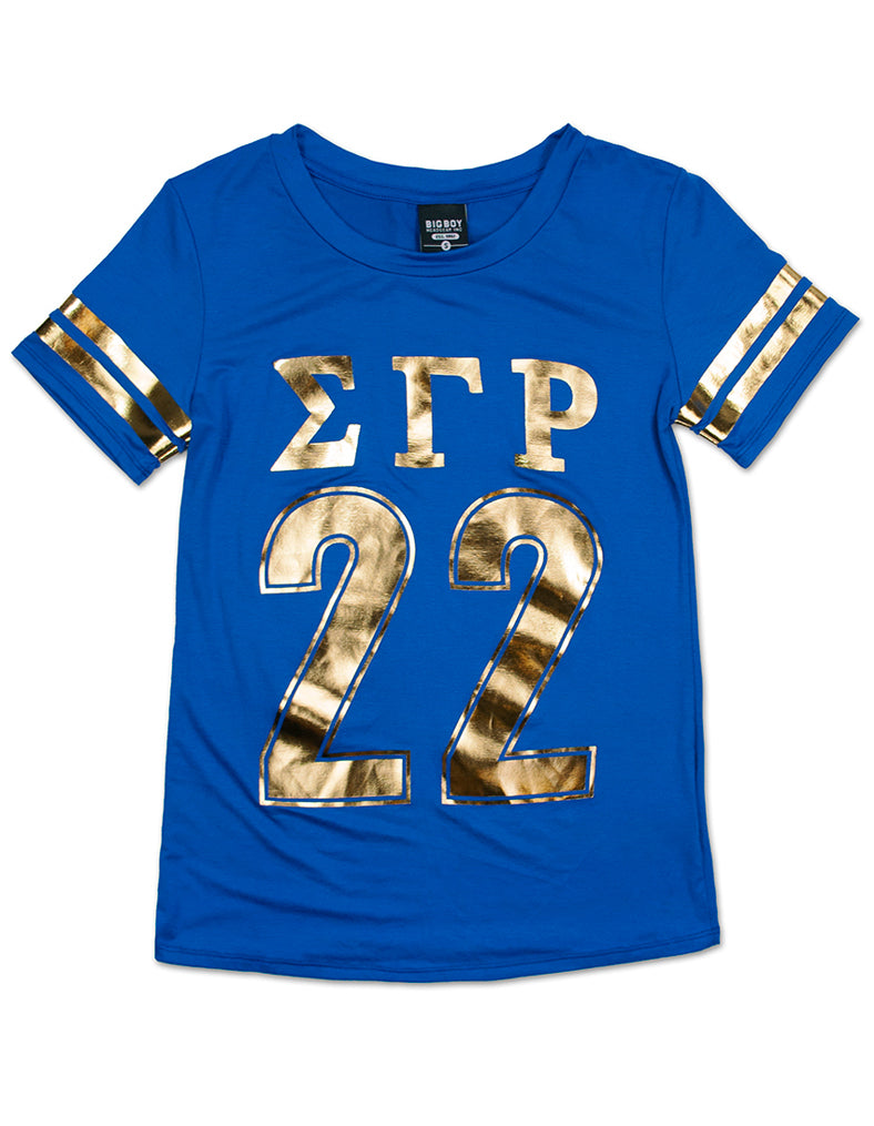 SIGMA GAMMA RHO FOIL TEE