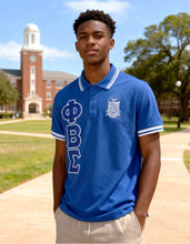 Load image into Gallery viewer, PHI BETA SIGMA POLO SHIRT
