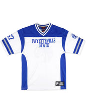 Load image into Gallery viewer, FAYETTEVILLE STATE FOOTBALL JERSEY
