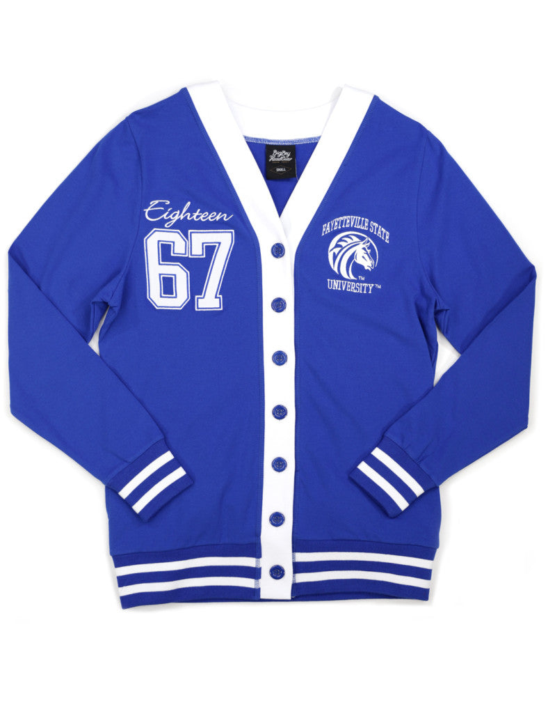 FAYETTEVILLE STATE WOMEN'S CARDIGAN