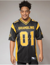 Load image into Gallery viewer, GRAMBLING STATE FOOTBALL JERSEY (BLACK)
