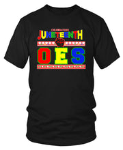 Load image into Gallery viewer, OES Order Of Eastern Star Juneteenth T-Shirt
