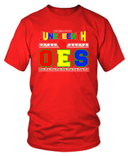 Load image into Gallery viewer, OES Order Of Eastern Star Juneteenth T-Shirt
