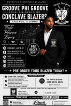 Load image into Gallery viewer, Groove Phi Groove Black Blazer
