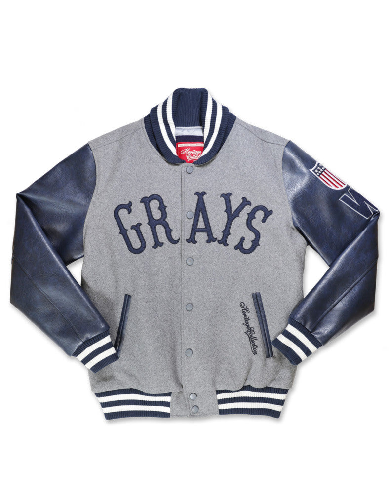 HOMESTEAD GRAYS WOOL JACKET